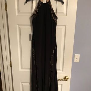 Black and Nude lace Dress